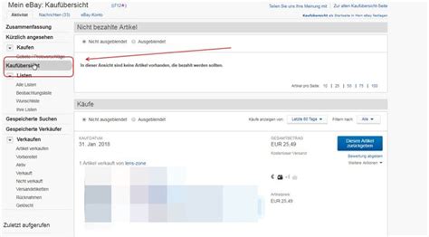 ebay kaufübersicht übersicht.